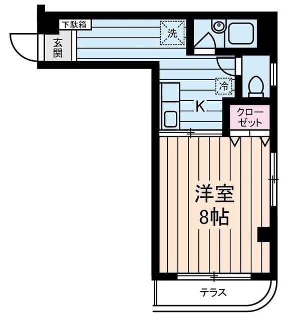 北池袋駅 徒歩11分 1階の物件間取画像