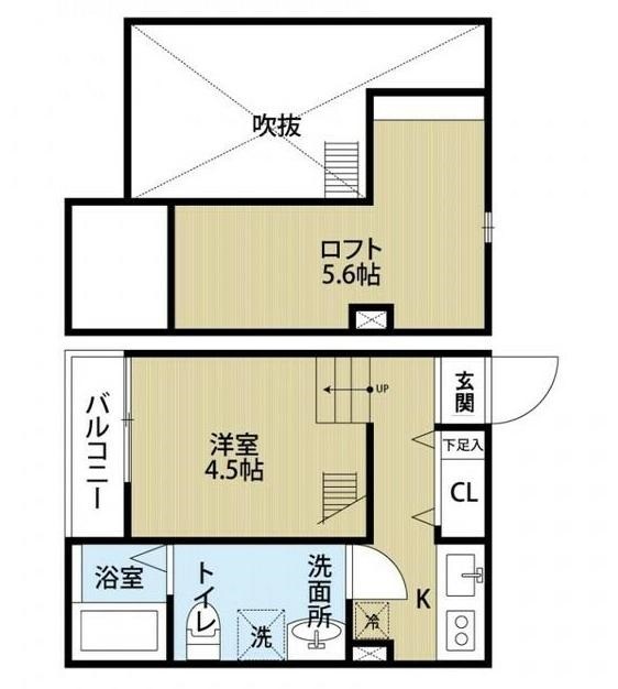 松戸駅 徒歩14分 2階の物件間取画像