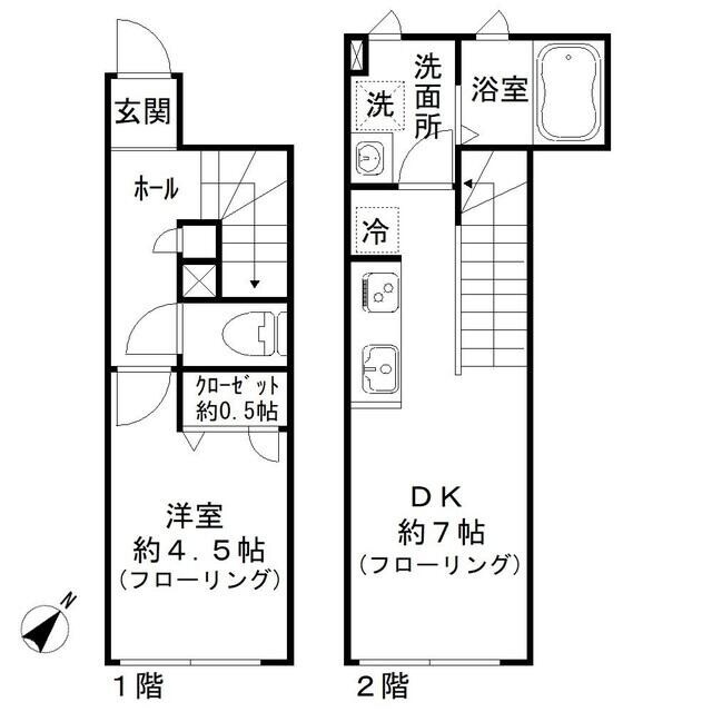 スズキレジデンスの物件間取画像