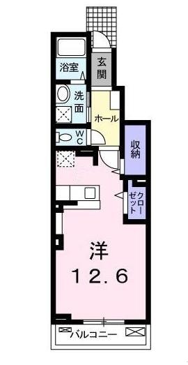 六町駅 徒歩11分 1階の物件間取画像