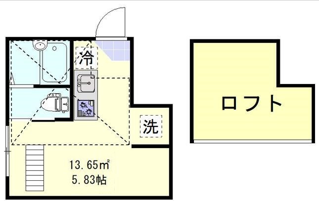 穴守稲荷駅 徒歩8分 1階の物件間取画像