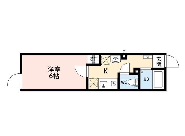 亀有駅 徒歩10分 2階の物件間取画像