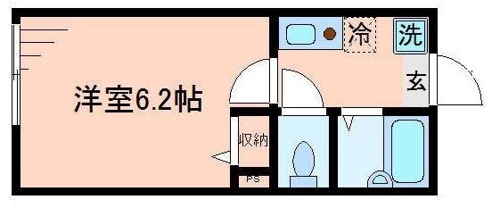 平井駅 徒歩12分 1階の物件間取画像