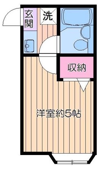 金町駅 徒歩10分 2階の物件間取画像