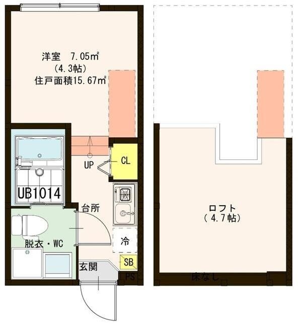 京成立石駅 徒歩10分 2階の物件間取画像