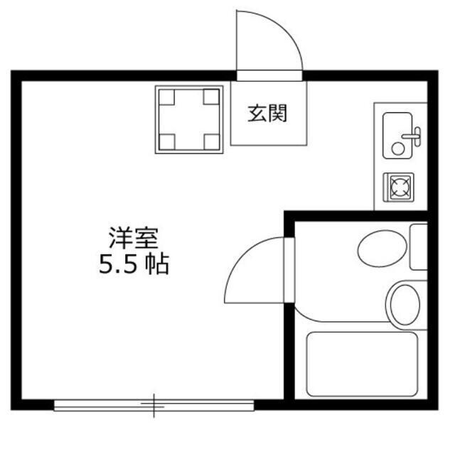 新江古田駅 徒歩14分 2階の物件間取画像