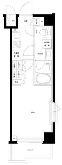 五反野駅 徒歩6分 4階の物件間取画像