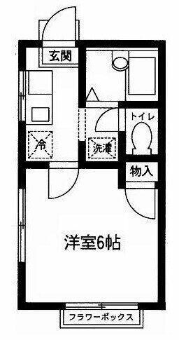 江古田駅 徒歩7分 2階の物件間取画像
