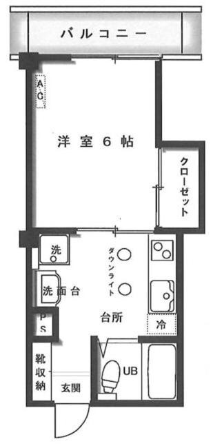 大山駅 徒歩4分 1階の物件間取画像