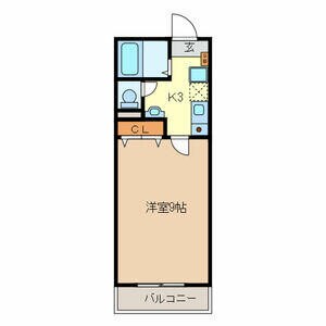 パルメゾンの物件間取画像