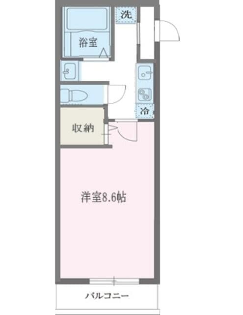 綾瀬駅 徒歩13分 1階の物件間取画像