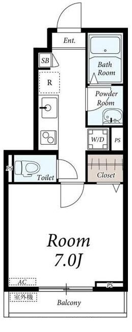 西新井駅 徒歩16分 1階の物件間取画像
