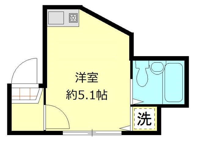 北千住駅 徒歩9分 2階の物件間取画像