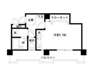 西荻窪駅 徒歩8分 3階の物件間取画像