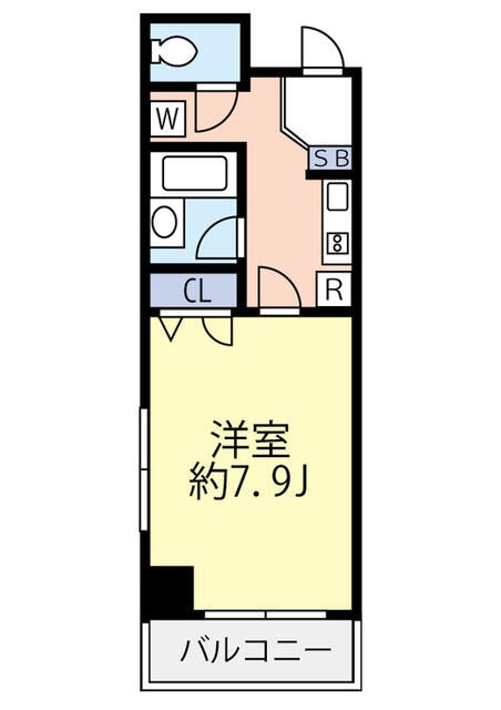 上板橋駅 徒歩8分 6階の物件間取画像
