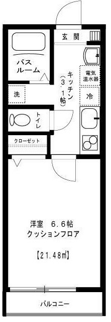国分寺駅 徒歩10分 2階の物件間取画像