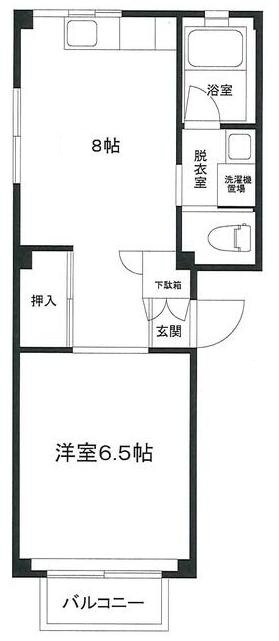グリーンハイツ天神の物件間取画像