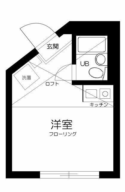 江古田駅 徒歩8分 2階の物件間取画像