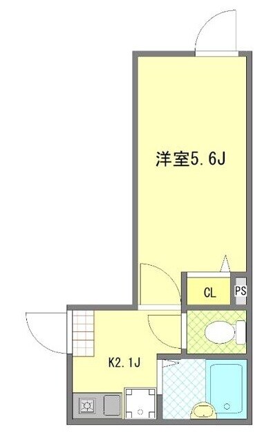 Ｗｅｌｌ－ｂｅｉｎｇ江北の物件間取画像