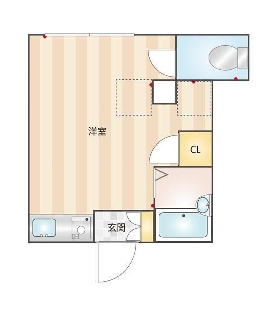 王子駅 徒歩19分 2階の物件間取画像