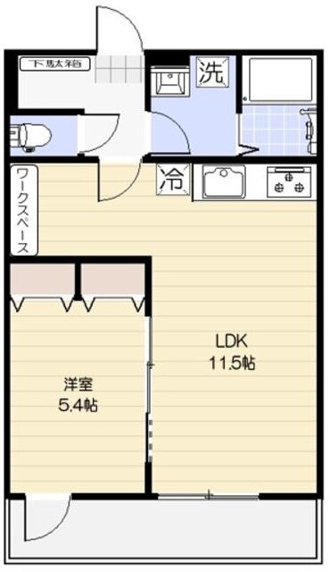 ウエスト・ハイランド・コートの物件間取画像