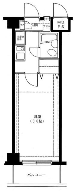 北綾瀬駅 徒歩17分 2階の物件間取画像