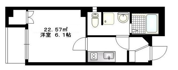 ｂ’ＣＡＳＡ　ＯＪＩの物件間取画像