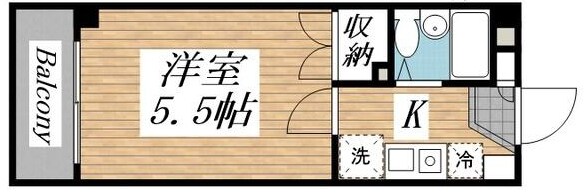 石川台駅 徒歩7分 2階の物件間取画像