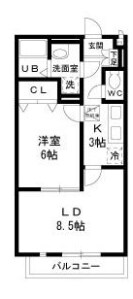 南流山駅 徒歩13分 1階の物件間取画像