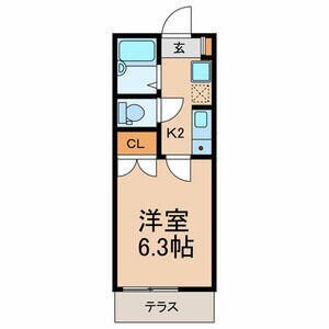 南柏駅 徒歩13分 1階の物件間取画像