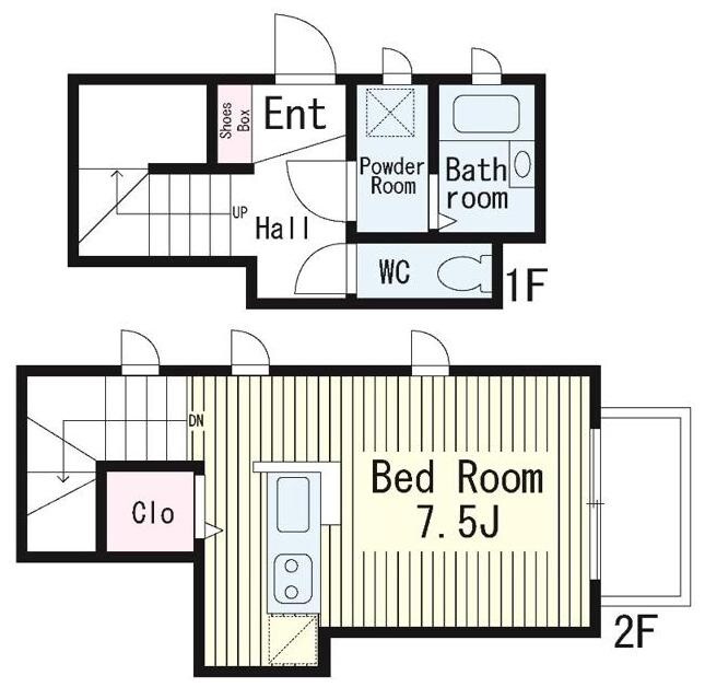 武蔵小金井駅 徒歩4分 1階の物件間取画像