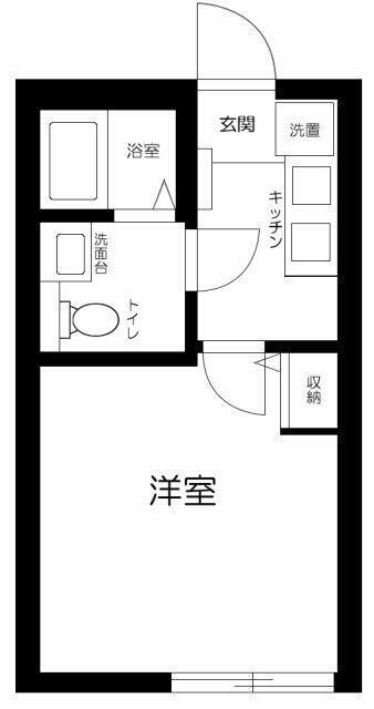 青砥駅 徒歩9分 1階の物件間取画像