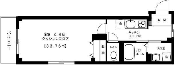 Ｍ’ｓ　Ｅの物件間取画像