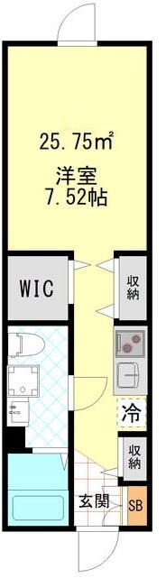 小岩駅 徒歩11分 1階の物件間取画像