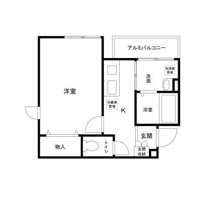 上野毛駅 徒歩16分 2階の物件間取画像