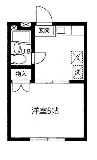 鵜の木駅 徒歩5分 1階の物件間取画像