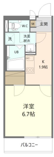 Ｃｒｅａの物件間取画像