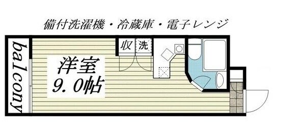 荻窪駅 徒歩16分 4階の物件間取画像