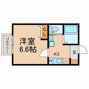 南柏駅 徒歩8分 2階の物件間取画像