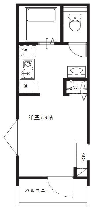 メルディア北戸田の物件間取画像