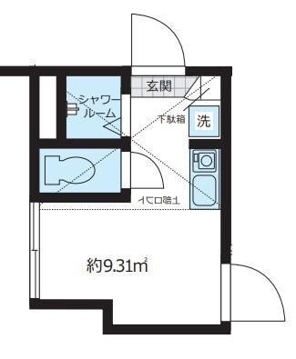新小岩駅 徒歩8分 2階の物件間取画像