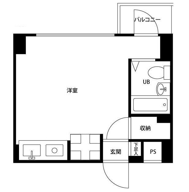 プレール潮見ピアクラブの物件間取画像