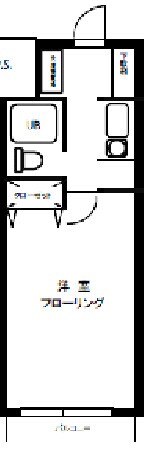 西台駅 徒歩8分 1階の物件間取画像