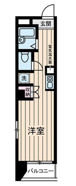 八王子駅 徒歩8分 9階の物件間取画像