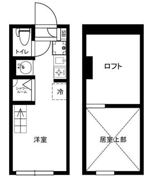 大山駅 徒歩7分 1階の物件間取画像