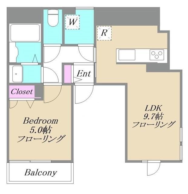 瑞江駅 徒歩15分 3階の物件間取画像