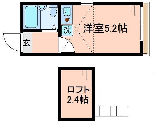 竹ノ塚駅 徒歩7分 3階の物件間取画像