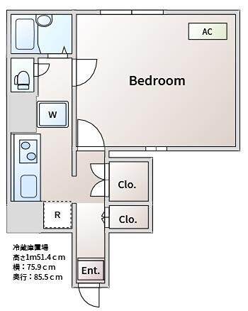 サニーコートＳの物件間取画像