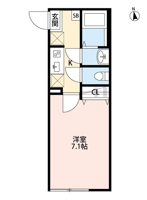 新小岩駅 徒歩10分 1階の物件間取画像