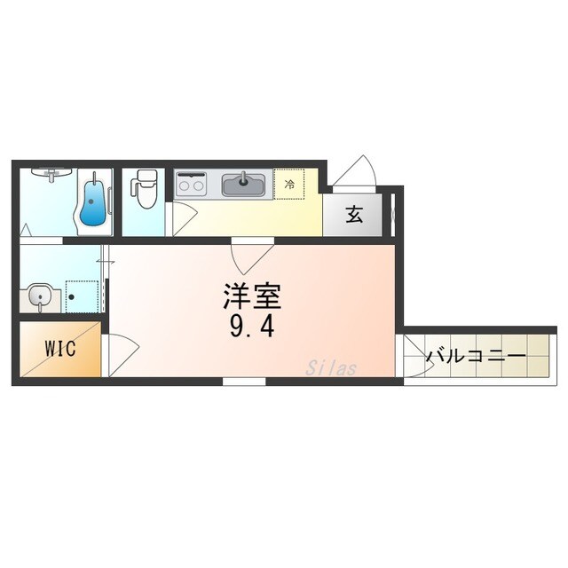 堺市駅 徒歩8分 1階の物件間取画像